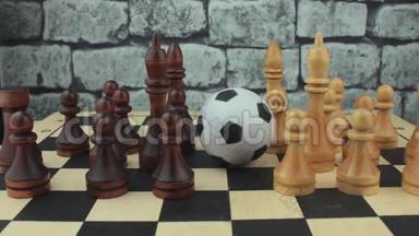 国际象棋中的足球